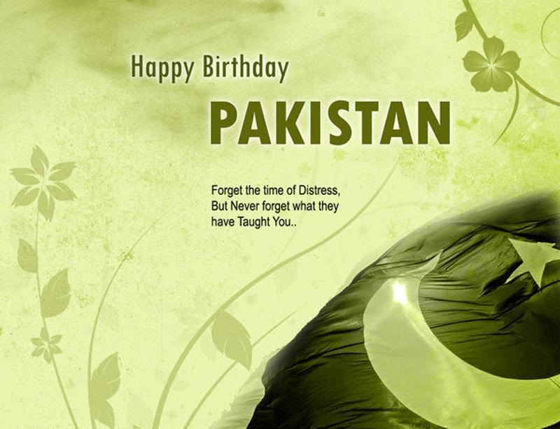 Happy Birthday Pakistan!